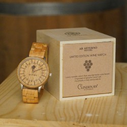 Wine Watch Silver träklocka 42 mm - ekträ från vintunnor