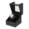 Watch winder för 1 klocka, svart konstläder