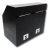LINDENÆS lyx watch winder / klockuppdragare för 2 klockar - svart trä och tysta