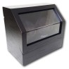 LINDENÆS lyx watch winder / klockuppdragare för 2 klockar - svart trä och tysta