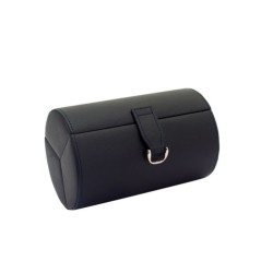 Friedrich glasöganfodral för 3 glasögon - svart läder