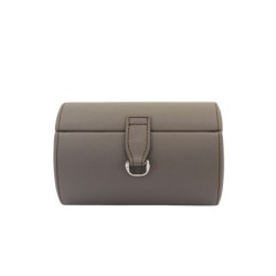 Friedrich glasöganfodral för 3 glasögon av taupe färgad PU läder