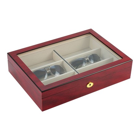 Glasögan box förvar 6 solglasögon / glasögon eller flugor Glasögan box förvar 6 solglasögon / glasögon eller flugor